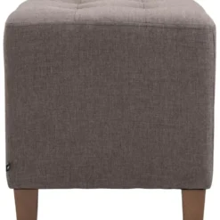 CLP Hocker Pharao antiek licht Frame - Stof - taupe