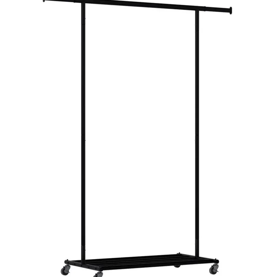 CLP Kledingrek Bernis 165x92x45 cm - zwart