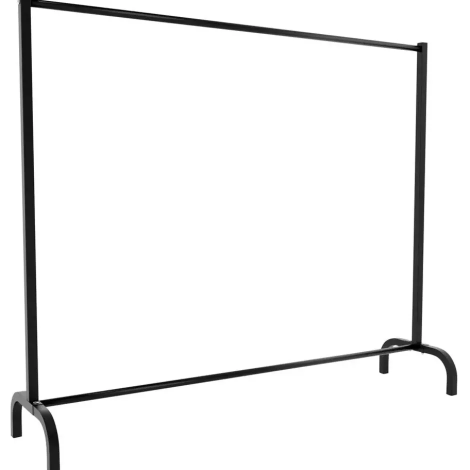 CLP Kledingrek Lara 120x150x38 cm - zwart