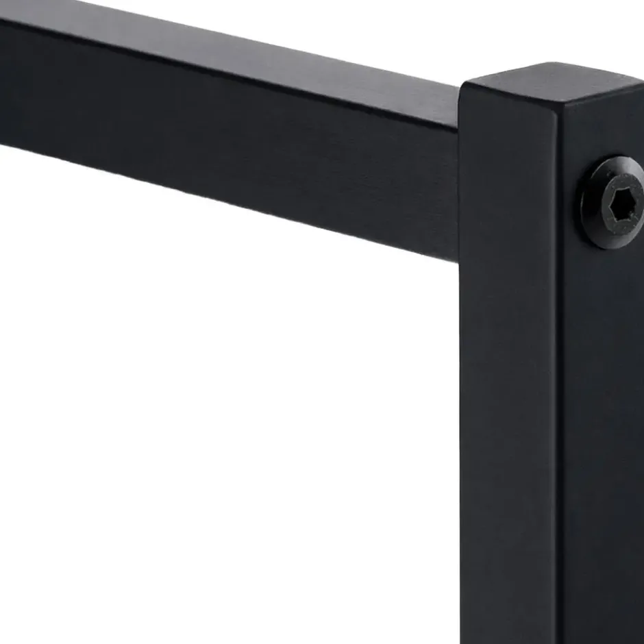 CLP Kledingrek Melva 120x150x38 cm - zwart