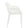 CLP Set van 2 Tuinstoel Air XL Kunststof - wit