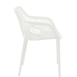 CLP Set van 2 Tuinstoel Air XL Kunststof - wit