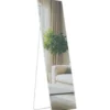 CLP Staande spiegel Benicia vierkant - Glas - mat wit