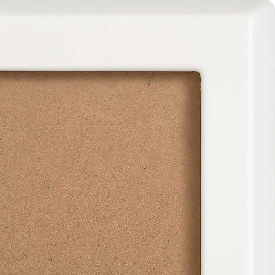 CLP Staande spiegel Benicia vierkant - Glas - mat wit