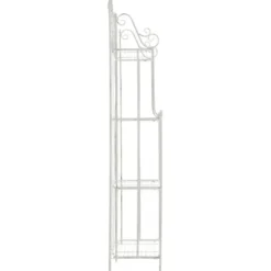 CLP Stellingkast Flora Metaal - antiek/wit