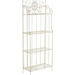 CLP Stellingkast Flora Metaal - antiek/creme