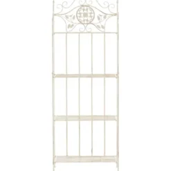CLP Stellingkast Flora Metaal - antiek/creme