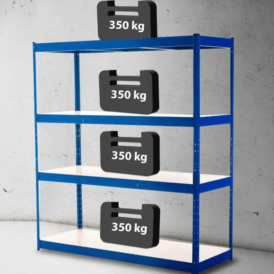 CLP Stellingkast LR160 Metaal - blauw