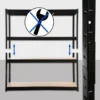 CLP Stellingkast LR160 Metaal - zwart