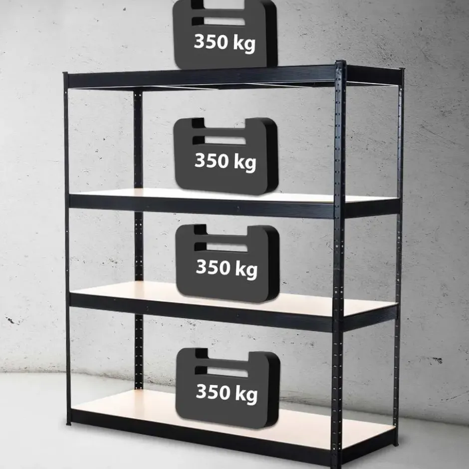 CLP Stellingkast LR160 Metaal - zwart