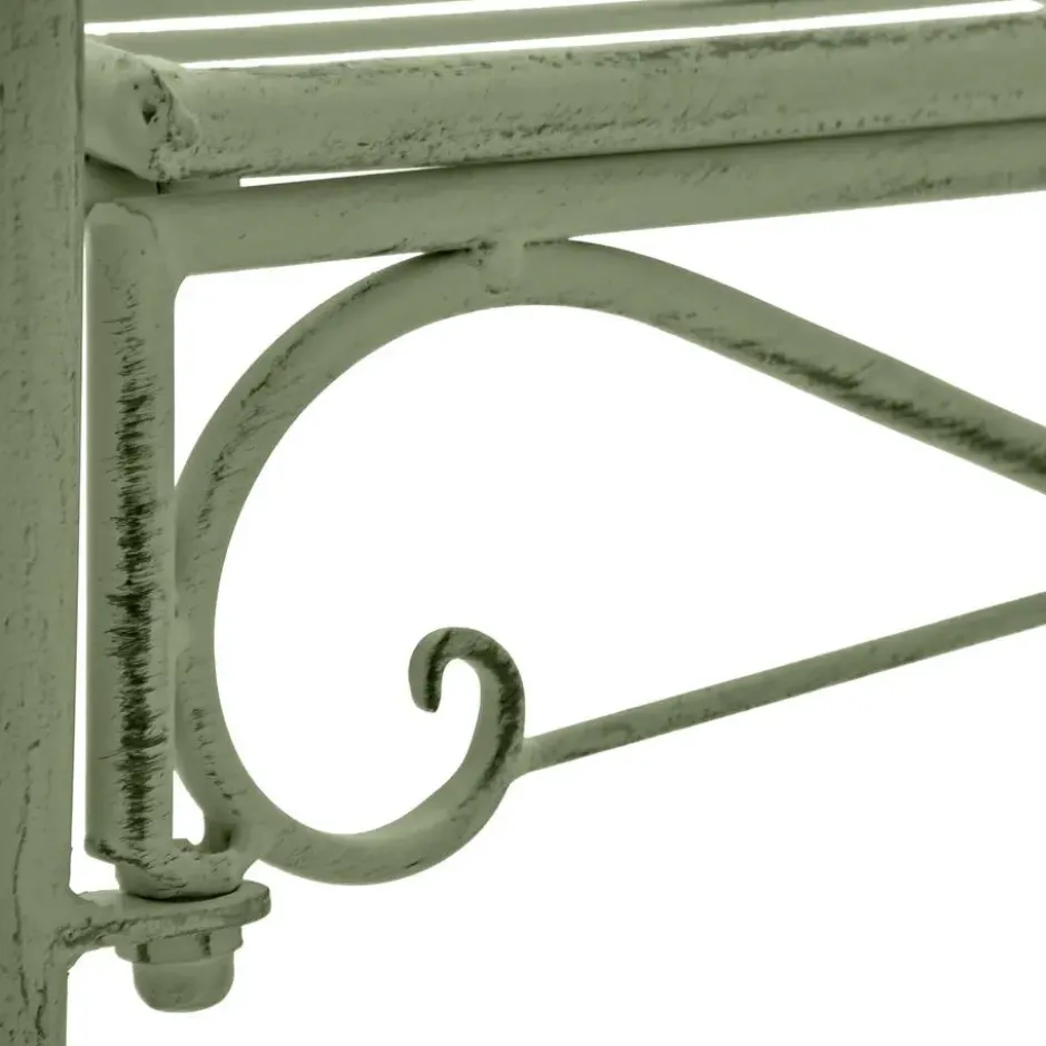 CLP Tuinbank Minna 128 cm - antiek/groen
