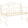 CLP Tuinbank Tara 113 cm - antiek/creme