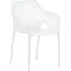 CLP Tuinstoel Air XL Kunststof - wit