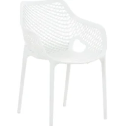 CLP Tuinstoel Air XL Kunststof - wit