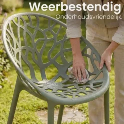CLP Tuinstoel Hope Kunststof - olijf
