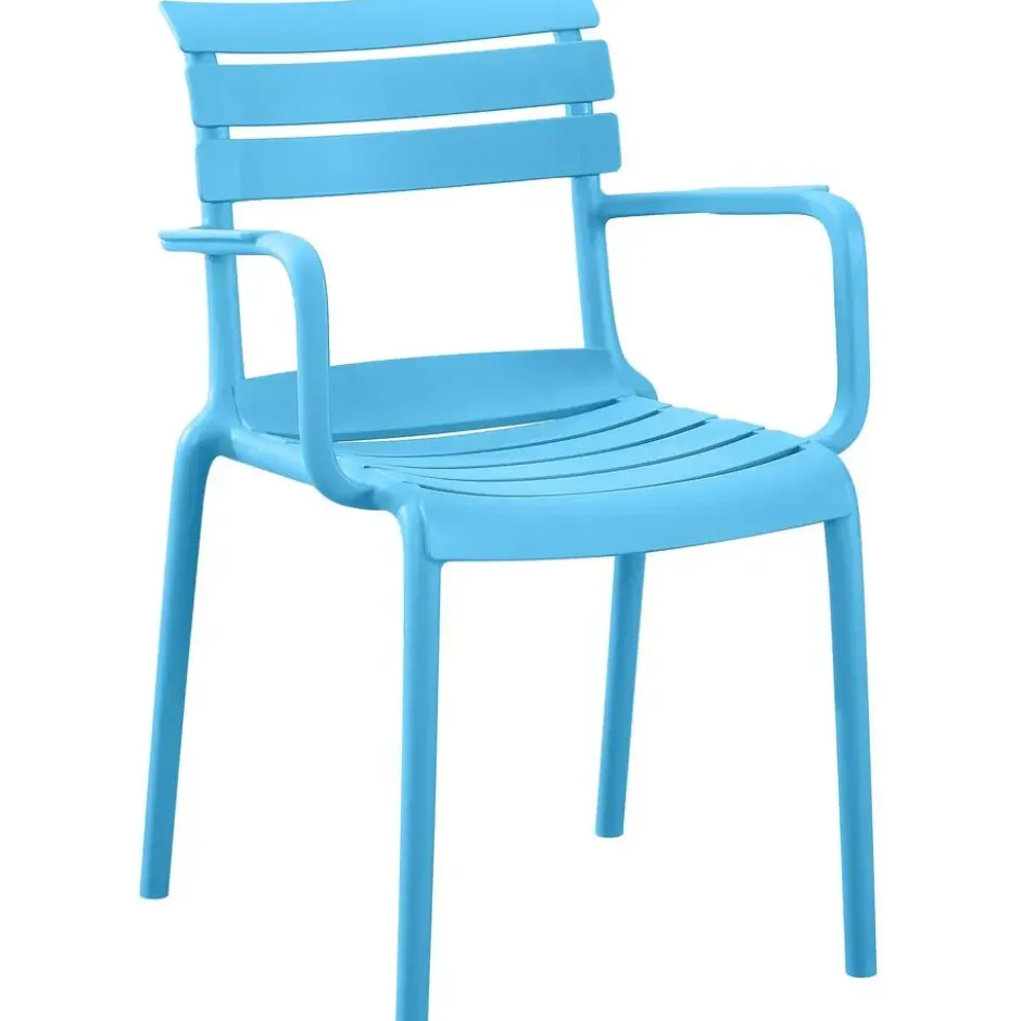 CLP Tuinstoel Joliya Kunststof - blauw