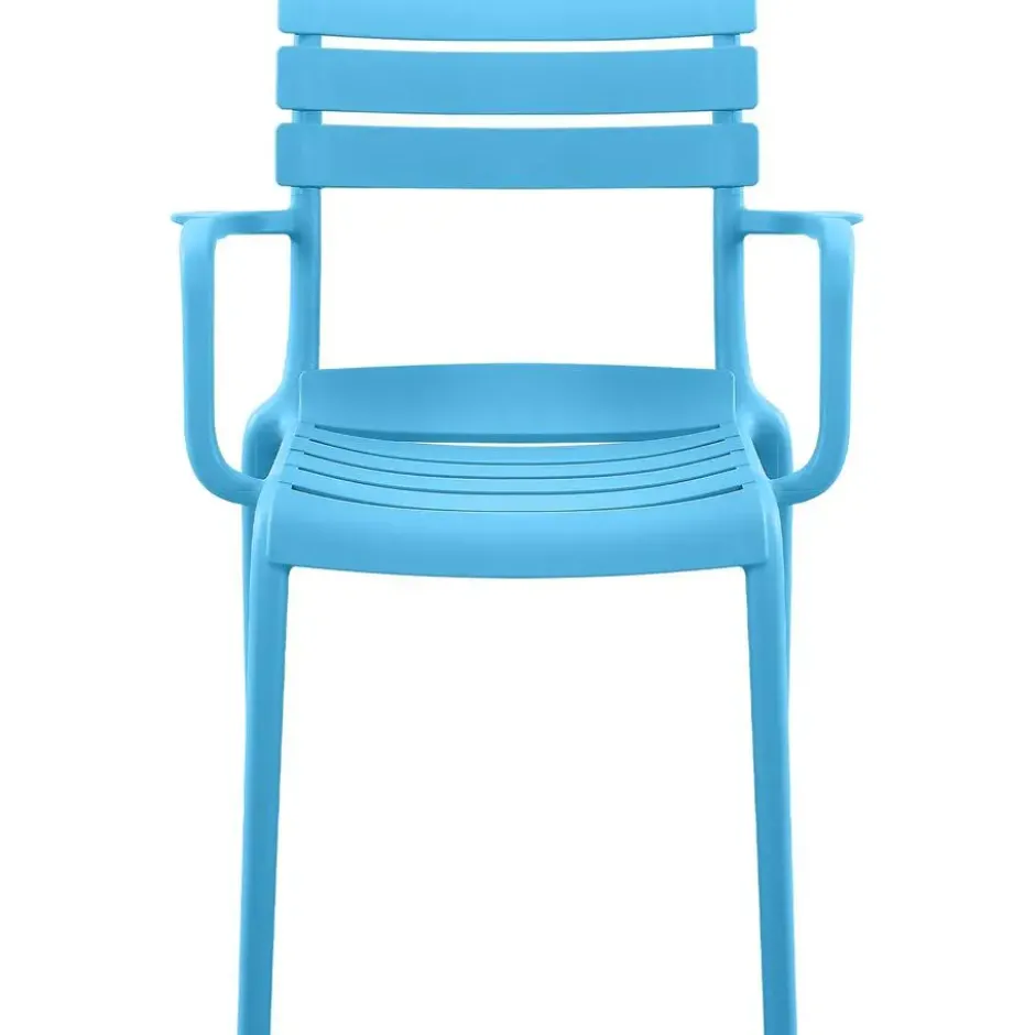CLP Tuinstoel Joliya Kunststof - blauw