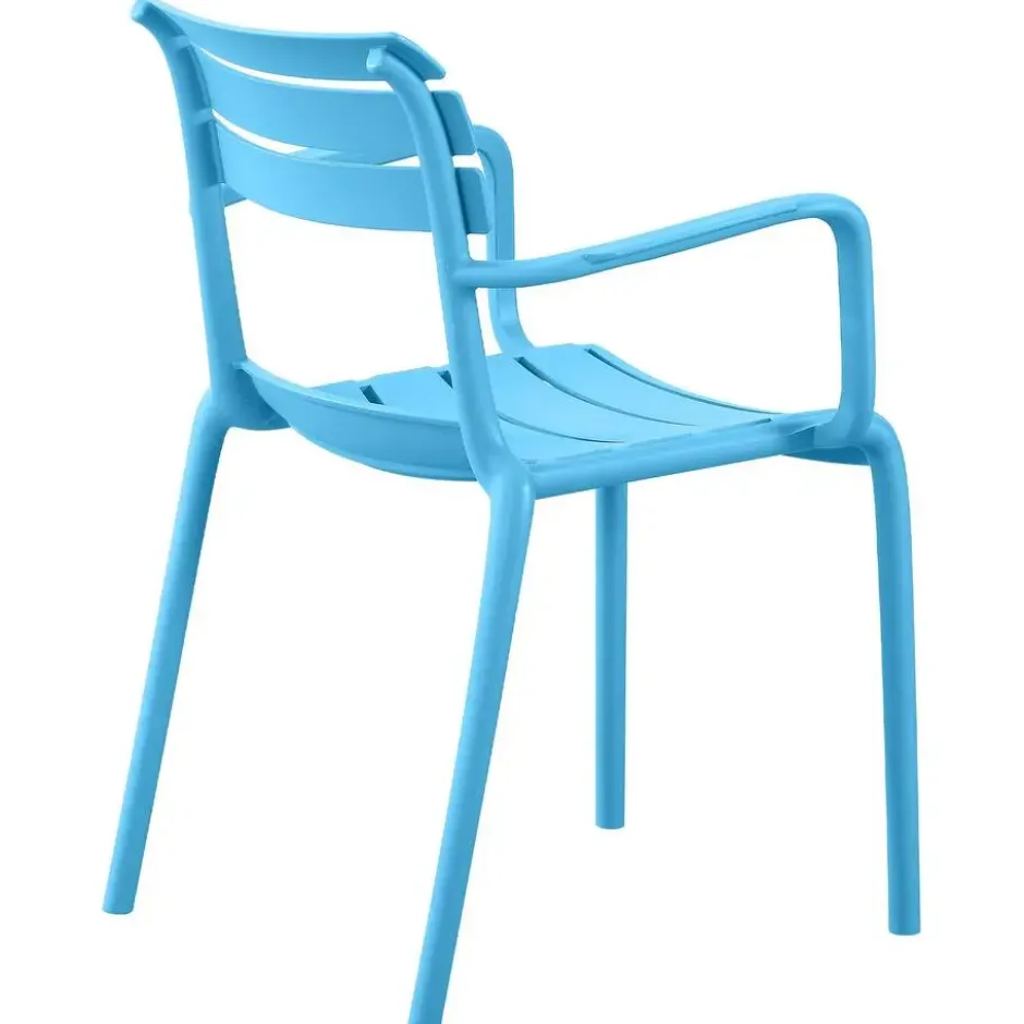 CLP Tuinstoel Joliya Kunststof - blauw