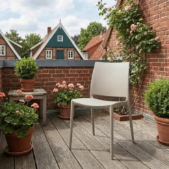 CLP Tuinstoel Meton Kunststof - taupe