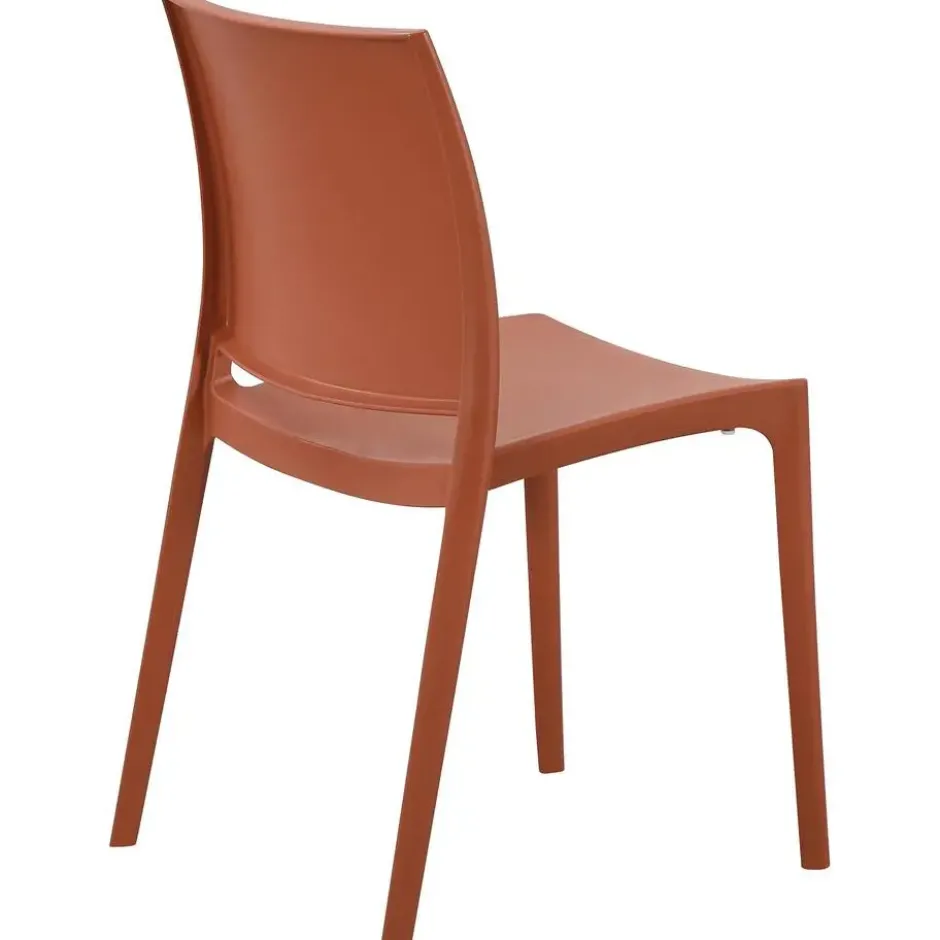 CLP Tuinstoel Meton Kunststof - terracotta
