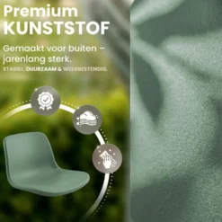 CLP Tuinstoel Valtor Kunststof - olijf