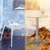 CLP zitgroep 2 stoelen Hoscana Kunststof - wit