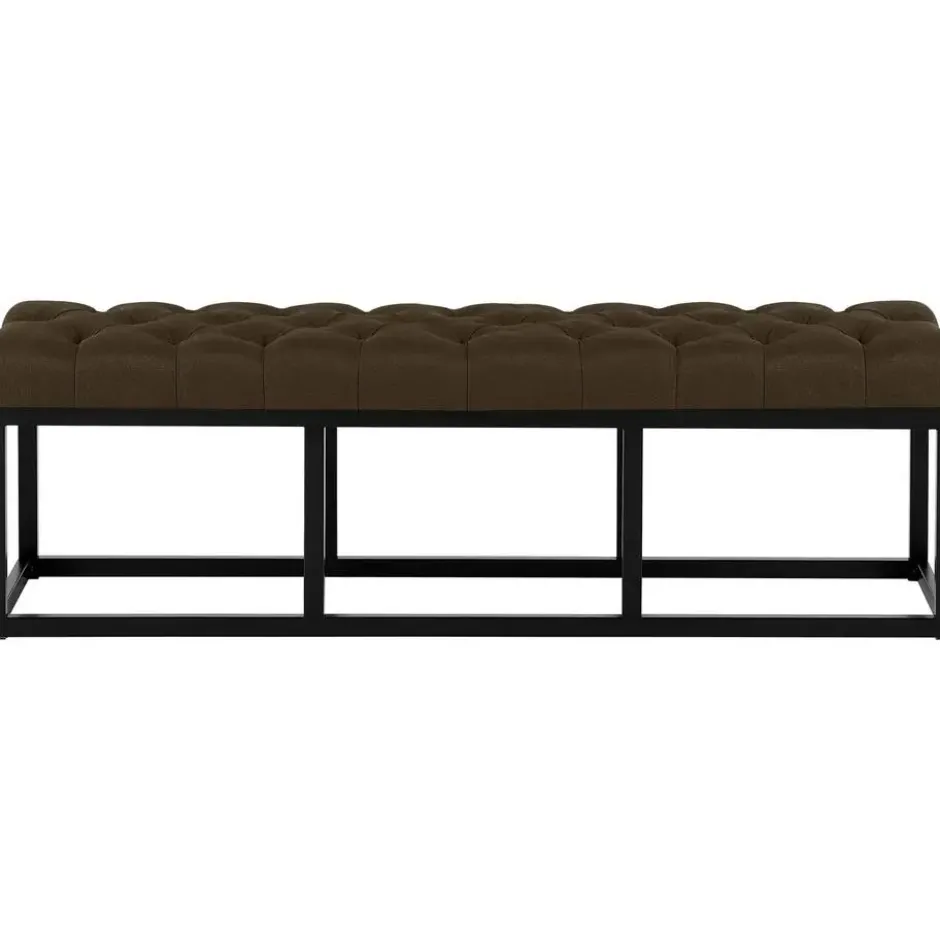 CLP 2-zits Bankje Amun 150 cm - bruin