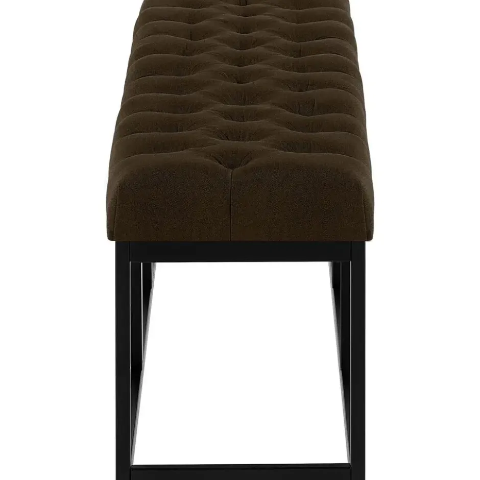 CLP 2-zits Bankje Amun 150 cm - bruin
