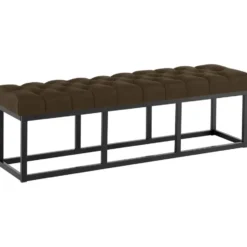 CLP 2-zits Bankje Amun 150 cm - bruin