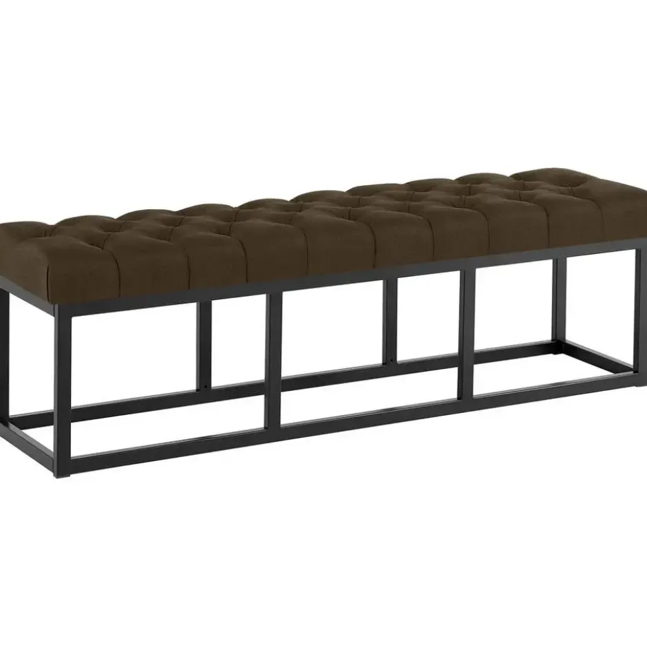 CLP 2-zits Bankje Amun 150 cm - bruin