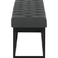 CLP 2-zits Bankje Amun 120 cm - donkergrijs