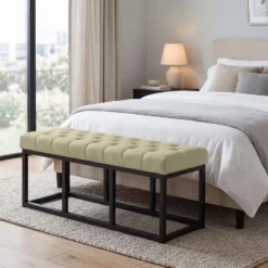 CLP 2-zits Bankje Amun 120 cm - taupe