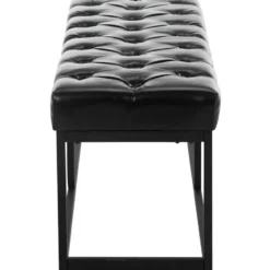 CLP 2-zits Bankje Amun 100 cm - zwart