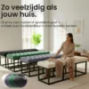 CLP 2-zits Bankje Polson 120 cm - zwart