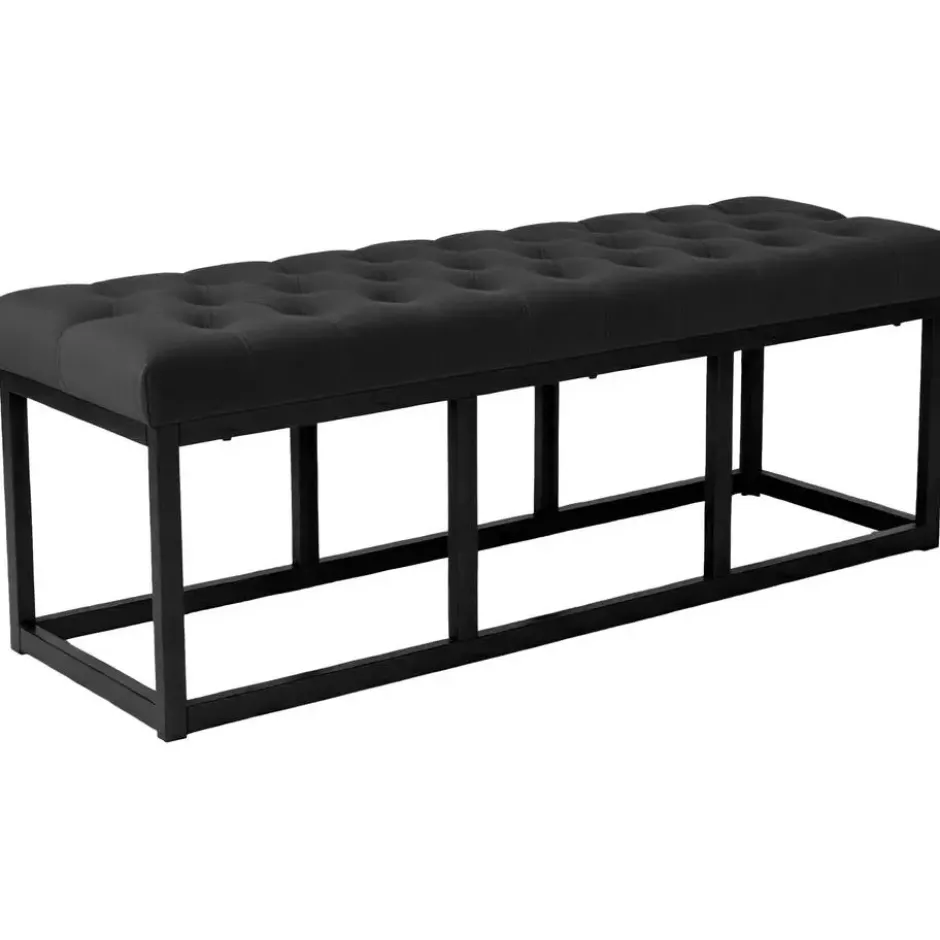 CLP 2-zits Bankje Polson 120 cm - zwart