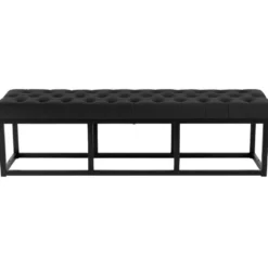 CLP 2-zits Bankje Polson 150 cm - zwart