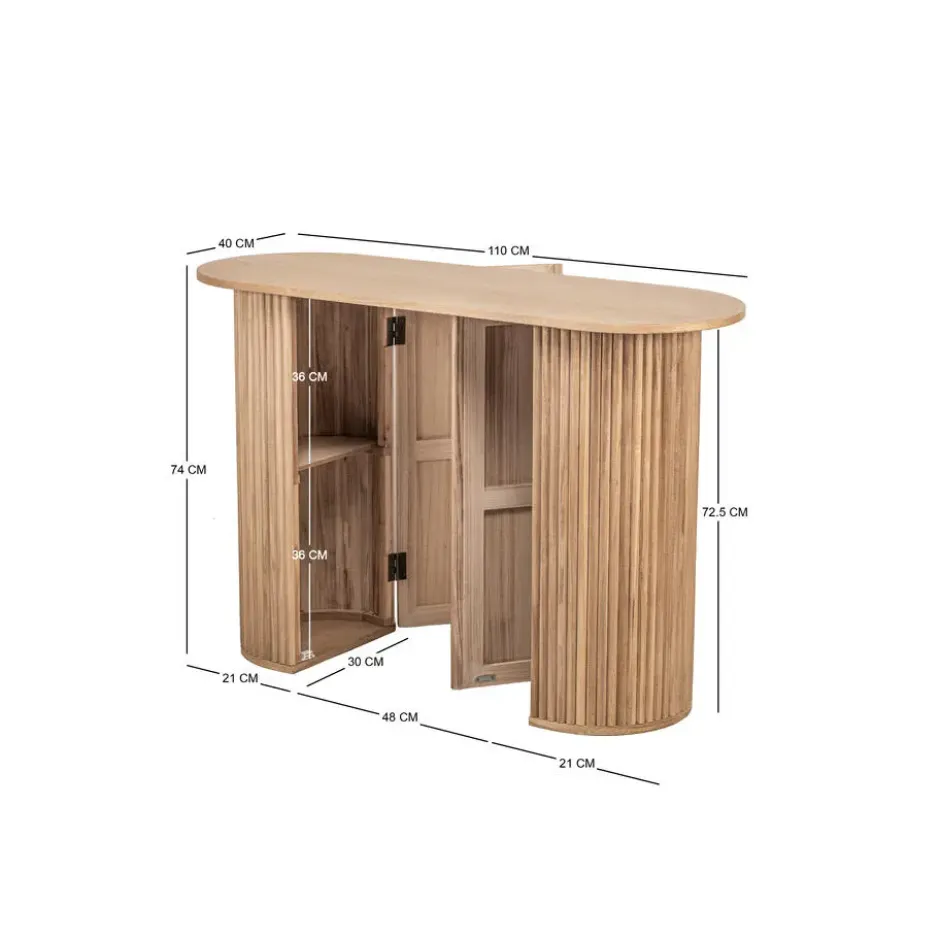 Console van hout