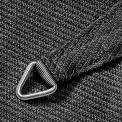 Coolfit schaduwdoek driehoek 90° - 5.0x5.0x7.1m - Antraciet