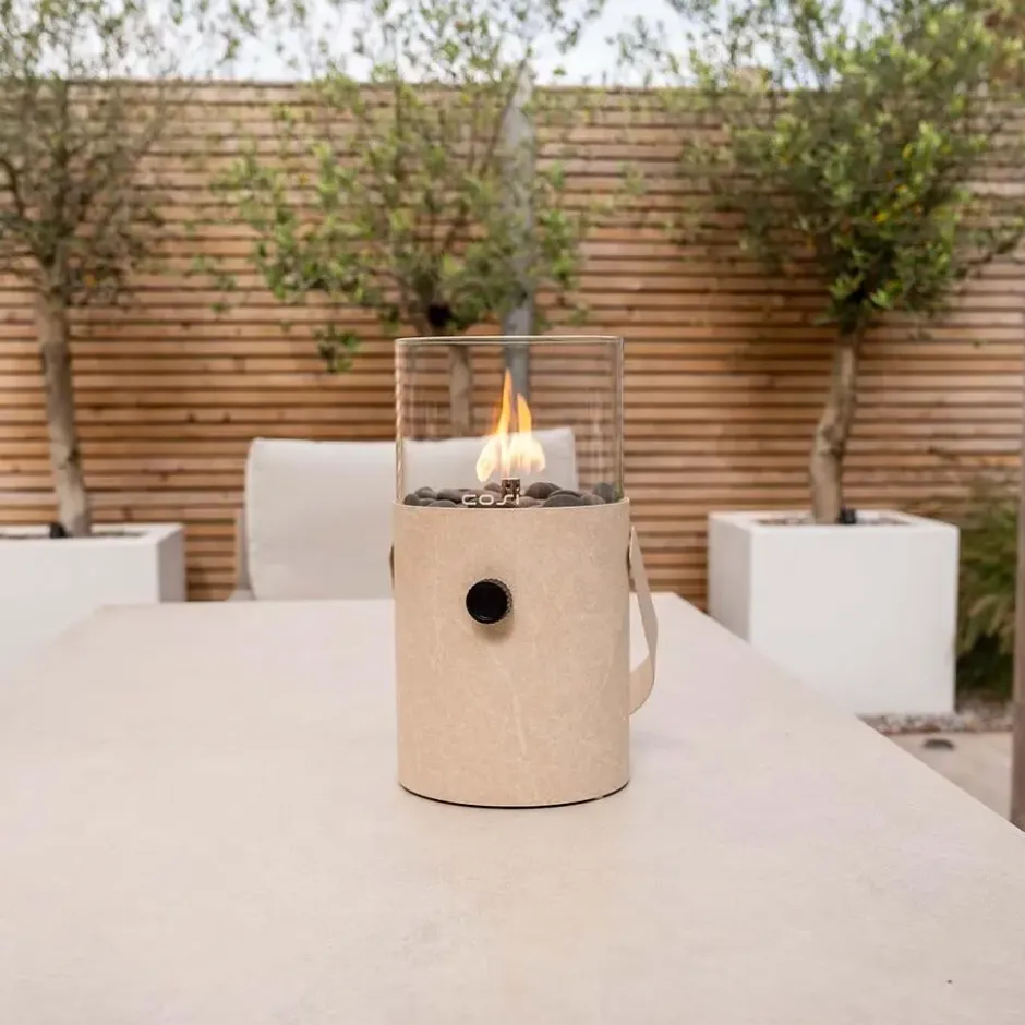 Cosi Fires Cosiscoop Original gaslantaarn Ø16 x 30 cm - marble stone