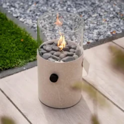 Cosi Fires Cosiscoop Original gaslantaarn Ø16 x 30 cm - marble stone