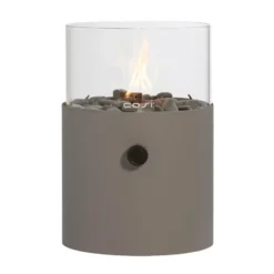 Cosi Fires Cosiscoop XL gaslantaarn Ø 20,5 x 30 cm - clay
