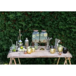 Cosy&Trendy Sapdispenser set op standaard - 2x 3,5 liter