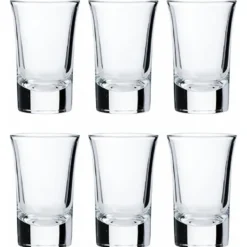 Cosy & Trendy Shotglazen - 6x stuks - glas - 35 ml
