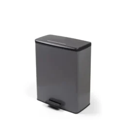 Curver Decobin Prullenbak - 65L - Rechthoekig - Cool Grey