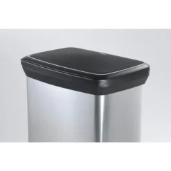Curver Decobin Prullenbak - 50L - 2 stuks - Metallic