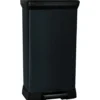 Curver Decobin Prullenbak- 50L - 39x29x72 cm - Zwart