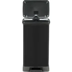 Curver Decobin Prullenbak- 50L - 39x29x72 cm - Zwart