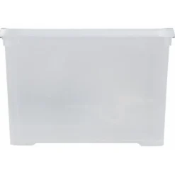 Curver Handy+ Opbergbox - 65L - 3 stuks - Transparant met deksel