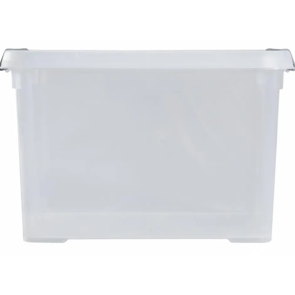 Curver Handy+ Opbergbox - 20L - 3 stuks - Transparant met deksel