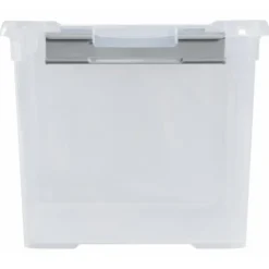 Curver Handy+ Opbergbox - 20L - 3 stuks - Transparant met deksel